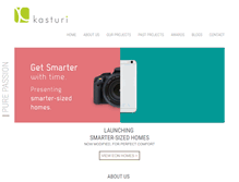 Tablet Screenshot of kasturi.com